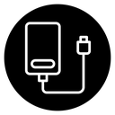 External hard drive icon