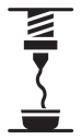 Extruder Black Filled icon