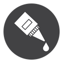 Eye drop Black Filled icon