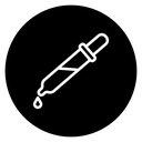 Eye dropper half 2 icon