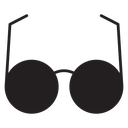 Eye glasses icon