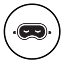 Eye mask icon