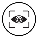 Eye scanner icon