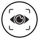 Eye scanner icon