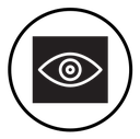 Eye scanner icon