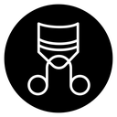 Eyelash curler icon