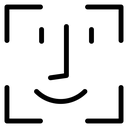 Face ID Scan Frame icon
