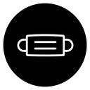 Face mask icon