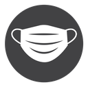 Face mask icon