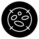 Face sheet mask icon