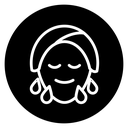 Face washing icon