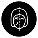 Facelifting procedure icon