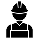 Factory Worker Hard Hat icon
