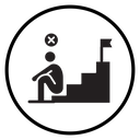 Fail or failure icon
