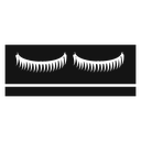 False eyelashes icon
