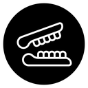 False jaw icon