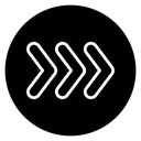 Fast forward icon