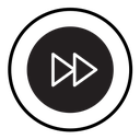 Fast forward icon