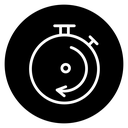 Fasting time icon