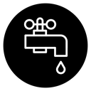 Faucet drip icon