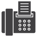 Fax machine icon