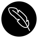 Feather icon