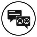 Feedback Emoji Bubbles icon