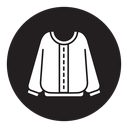 Female sweater icon