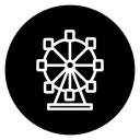 Ferris wheel 2 icon