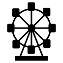 Ferris wheel 2 icon