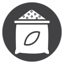 Fertilizer Black Filled icon