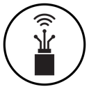 Fiber optic cable icon