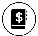 Financial log icon