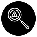 Finding problem icon