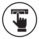 Finger authentication icon
