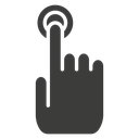 Finger control icon
