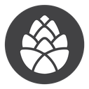 Fir cone icon