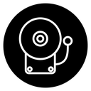 Fire alarm icon