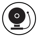 Fire alarm icon