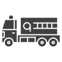 Fire engine truck 3 icon