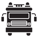 Fire engine truck icon