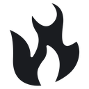 Fire flame 2 icon
