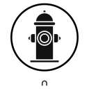 Fire hydrant icon