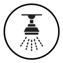Fire sprinkler icon