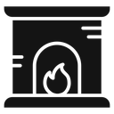 Fireplace icon