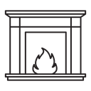 Fireplace icon