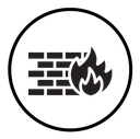 Firewall icon