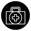 First aid box icon
