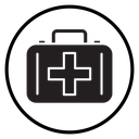 First aid box icon