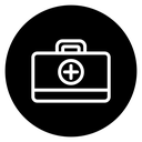 First aid box icon